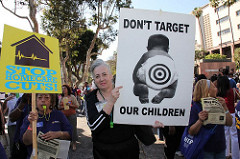 LA County Community Protest Budget Cuts (23)