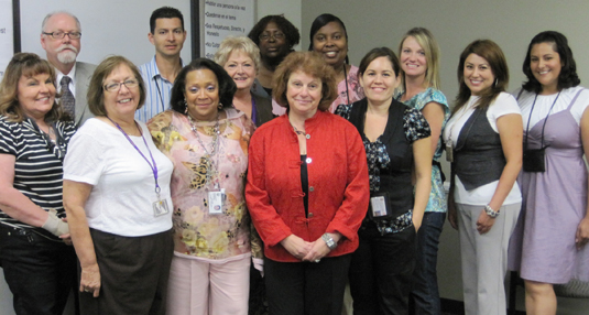 Palmdale Social Workers with Supervisor Michael Antonovich's Children's Deputy 535px.jpg