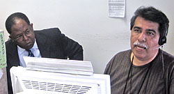 Mark Ridley-Thomas with Hector Ruiz