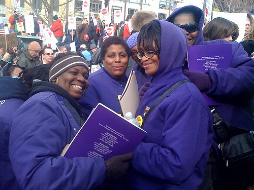 Members at Madison Protests