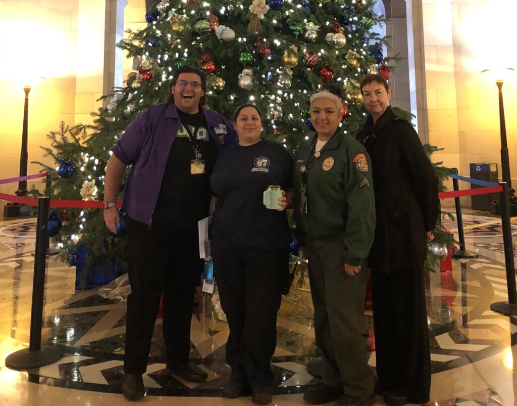 Animal Services Members at City Hall