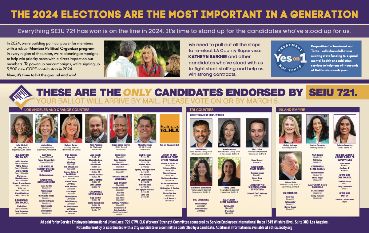 Homepage - SEIU Local 721