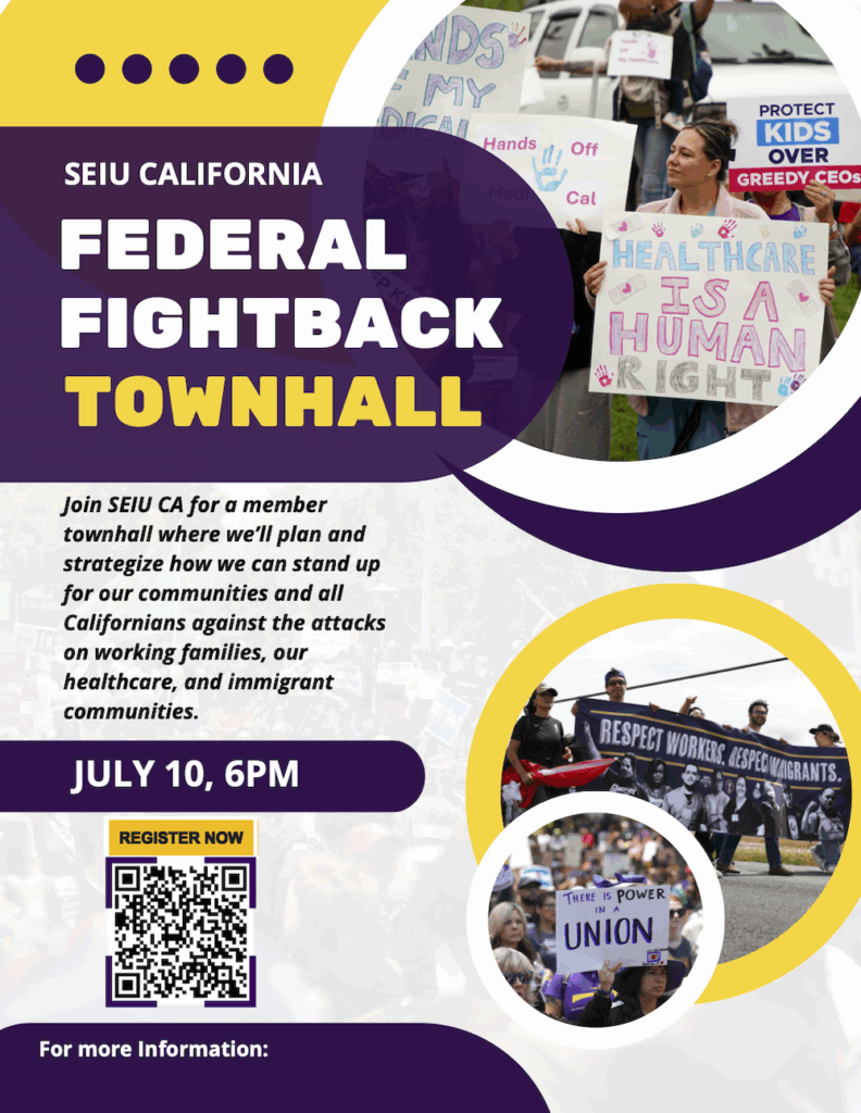 Federal Fightback Town Hall Flyer