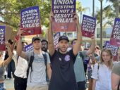 LMU - faculty union rally - 9.16.25