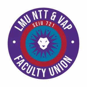 LMU NTT & VAP FACULTY UNION LOGO