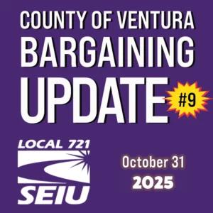County of Ventura Bargaining Update #9 October 31, 2025
