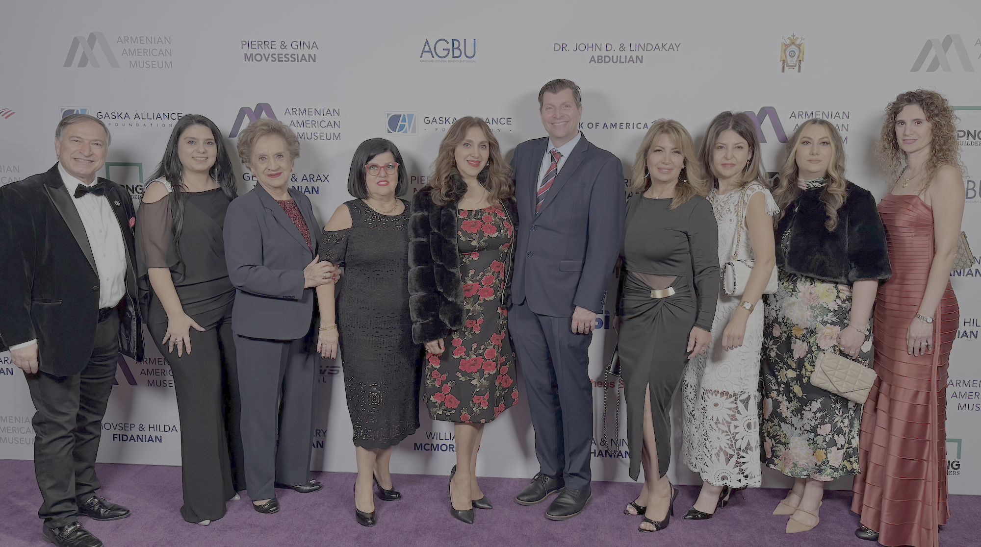 Armenian Museum Event Members of the Armenian Caucus stand with President David Green and American Armenian Heritage Event